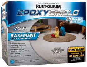 225446 Rust-oleum Epoxyshield Basement Floor Coating Tint Base Kit