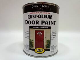 Rust-oleum 238313 Rust-oleum Dark Brown Door Paint 1 Quart
