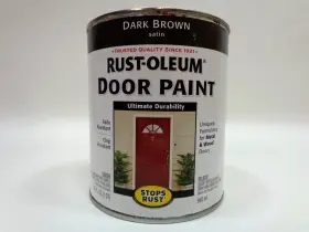 238313 Rust-oleum Dark Brown Door Paint 1 Quart