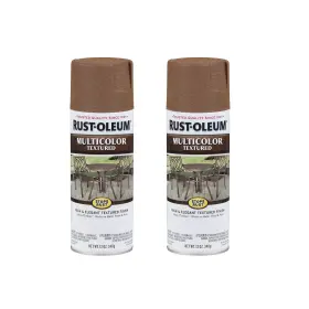 239122a2 Rust-oleum 12 Oz Pack Of 2 Textured Spray Paint Weather Resistant Coating