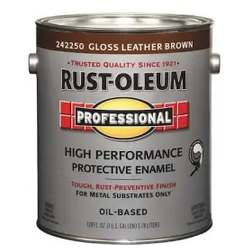 242250 Rust-oleum Interior/exterior Paint Glossy Oil Base Leather Brown 1