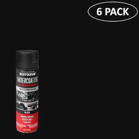 Rust-oleum 248657sos Rust-oleum Flat Black Textured Automotive Spray Paint 15oz Oil-based 6-pack