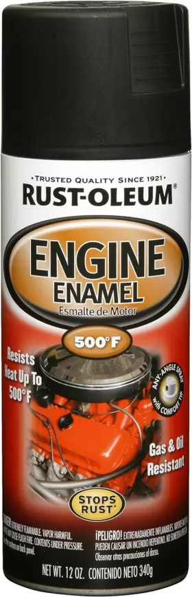 248936 Rust-oleum Automotive 12-ounce 500 Degree Engine Enamel Spray Paint Semi
