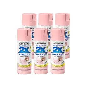 249063-6 Rust-oleum Satin Sweet Pea 12 Ounce Spray Paint Pack Of 6 For Interior Exterior Use