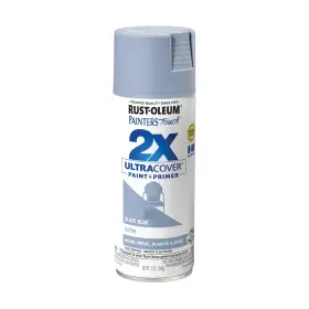 249066-6 Rust-oleum Satin Slate Blue Paint 12 Ounce Pack Of 6 Oil Based Ultra Cover Spray