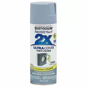 249066 Rust-oleum Painters Touch 2x Spray Paint Satin Slate Blue 12-oz