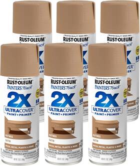 Rust-oleum 249070-6 Rust-oleum 334076-6pk Painters Touch 2x Ultra Cover Spray Paint 12 Oz Satin N