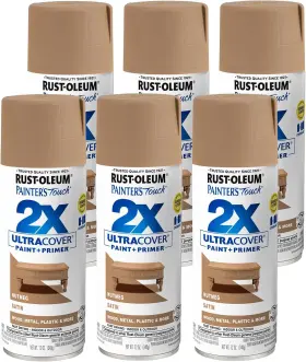 249070-6 Rust-oleum 334076-6pk Painters Touch 2x Ultra Cover Spray Paint 12 Oz Satin N
