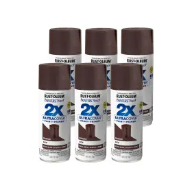 249081-6 Rust-oleum Satin Espresso Paint 12 Ounce Pack Of 6 Home Improvement Interior Exterior Use