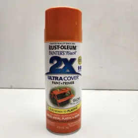 249095 Rust-oleum Painters Touch 2x Ultra Cover 12 Ounce Gloss Real Orange