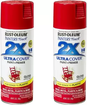 249124 Rust-oleum Painters Touch 2x Ultra Cover Spray Paint 12 Oz Gloss Apple