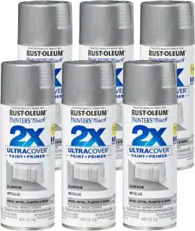 249128-6 Rust-oleum 334058-6pk Painters Touch 2x Ultra Cover Spray Paint 11 Oz Metalli