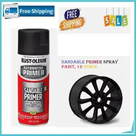 249418 Rust-oleum Wheel Coating Spray Paint Car Trucks Metallic Matt Black Rims Stop Durable