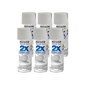 Rust-oleum 249855-6 12 Ounce Pack Of 6 Satin Stone Gray Spray Paint For Interior Exterior Use