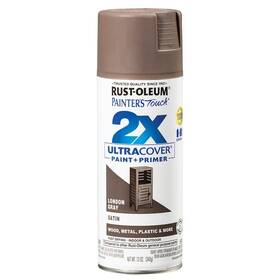 Rust-oleum 249857-6 Satin London Gray Paint Pack Of 6 12 Ounce Ultra Cover Interior Exterior