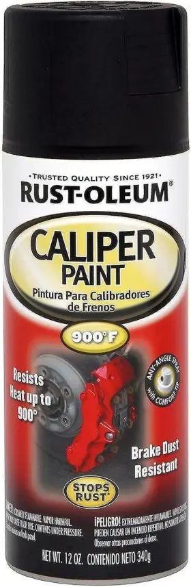251592 Rust-oleum Automotive Caliper Spray Paint 12 Ounce Black