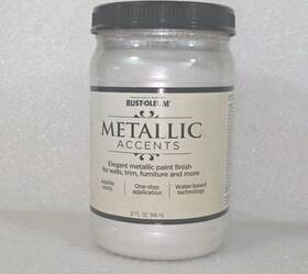 Rust-oleum 253610 Rust-oleum Metallic Accents Paint Quart 32 Fl Oz Sea Shell