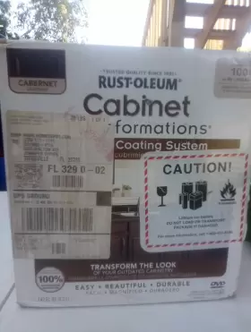 258240 Rust-oleum Rustoleum Transformations Cabinet Refinishing Kit Cabernet Color