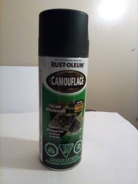 Rust-oleum 259513 New Army Green Rust-oleum Camouflage Spray Paint 12 Oz. Free Shipping
