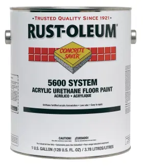 261115 Rust-oleum 5600 Acrylic Urethane Safety Red Gloss 1 Gallon
