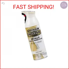 261411  Rust-oleum Universal All Surface Metallic Mist Spray Paint 11 Oz Pearl
