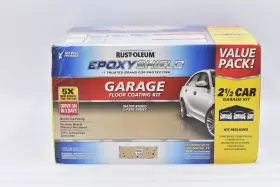 261846 Rust-oleum Epoxyshield Garage Floor Interior Epoxy 2 Gallon - Tan