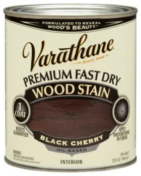 262009 Rust-oleum Varathane 1 Quart Black Cherry Fast Dry Wood Stain No Rustoleum