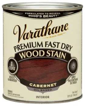 262016 Rust-oleum Cabernet Varathane Premium Fast Dry Wood Stain 1 Quart 2