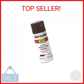 262661 Rust-oleum Stops Spray Paint 12 Oz Gloss Dark Walnut