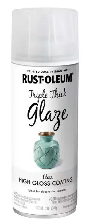 264985 Rust-oleum Triple Thick Glaze Clear High Gloss Coating - 12 Oz