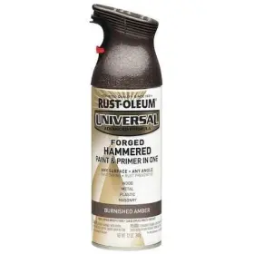 271480 Rust-oleum Spray Paint Bonzed Amber Forged Hammered 12 Oz