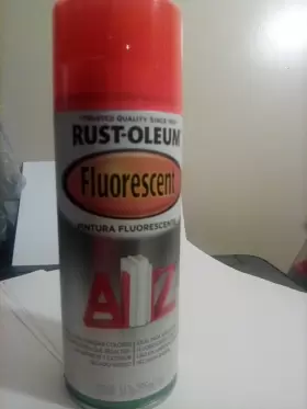 272128 Rust-oleum Specialty Fluorescent Bright Neon Red-orange Spray 11 Oz. Free Ship