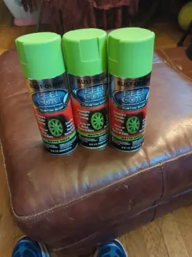 284319 Rust-oleum 273606 Peel Coat Top Custom Shop Item# Matte Green 11oz 2 Cans