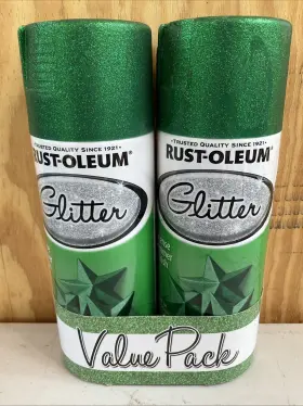277781 Rust-oleum Kelly Green Glitter Specialty Spray Paint - Pack Of 2 277781 Rust-oleum Kelly Green Glitter Specialty Spray Paint - Pack Of 2