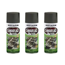 279175a3 Rust-oleum Camouflage Ultra Cover Deep Forest Green Spray Paint 3 Pack