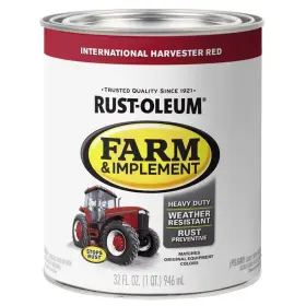 280109 Rust-oleum Indoor/outdoor Gloss International Harvester Red Oil-based Oil