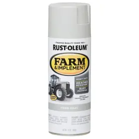 280138 Rust-oleum Indoor And Outdoor Gloss Ford Gray Oil-based Farm Implement 12 Oz