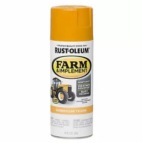 280140 Rust-oleum Spray Enamel Caterpillar Yellow 12-oz