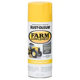 280144 Rust-oleum New Holland Yellow Spray Paint 12 Ounce Preventative Heavy Duty Tractor