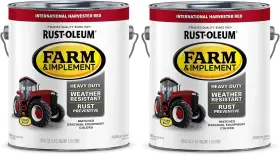 280167 Rust-oleum 280167-2pk Farm And Implement Enamel Paint Gallon International Harve