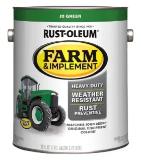 280170 Rust-oleum 1 Gal. J.d. Green Specialty Farm And Implement Paint Gloss