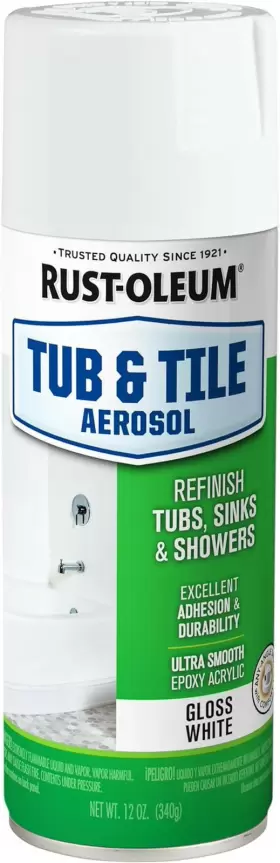 280882 Rust-oleum Specialty Tub And Tile Spray Paint 12 Oz White