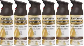 282819 Rust-oleum 6 Universal All Surface Spray Paint 12 Oz Matte Bittersweet