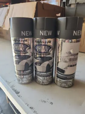 283729 Rust-oleum 3 Cans 11oz Gun Mtl Peel Coat