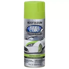 283783 Rust-oleum Custom Shop Matte Green Automotive Peel Coat Plastidip Dip Paint 11oz