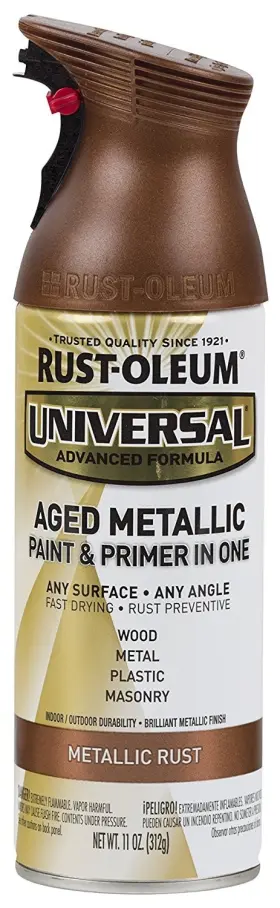 285072 Rust-oleum Universal All Surface Aged Metallic Spray Paint 11 Oz