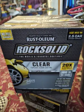 286897 Rust-oleum Rock Solid Clear Top Coat Floor Coating