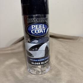 Rust-oleum 298102 Rust-oleum Automotive Peel Spray Coating 10 Oz Gloss Black Pack Of 1