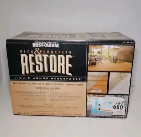 300083 Rust-oleum Deck And Concrete Restore Liquid Armor Resurfacer Kit