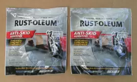 301244 Rust-oleum Lot Of 2 Rustoleum Anti-skid Additive For Concrete Coatings 8 Oz